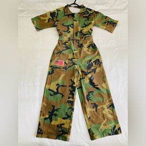 Cargo Jumpsuit Military